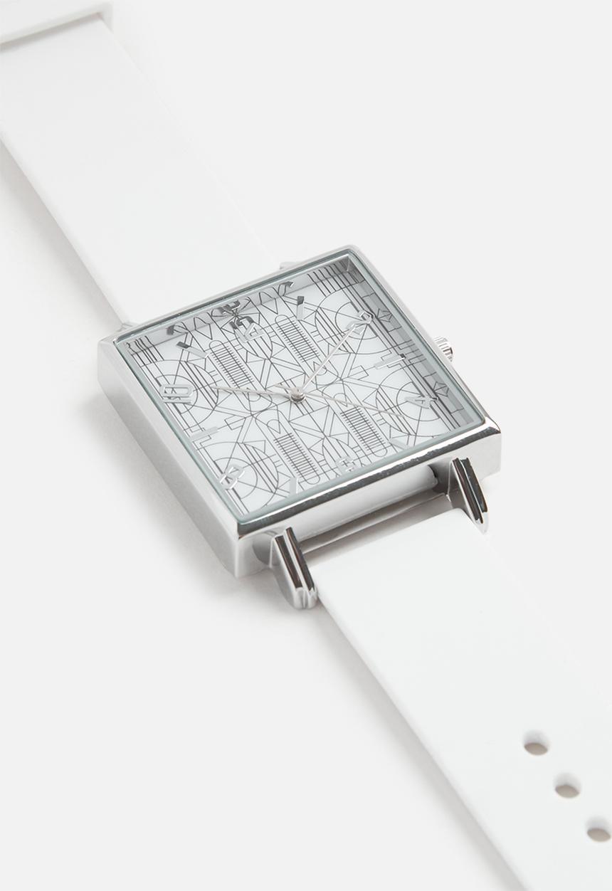 ERA by DJ Zinhle - White afro watch-white & black