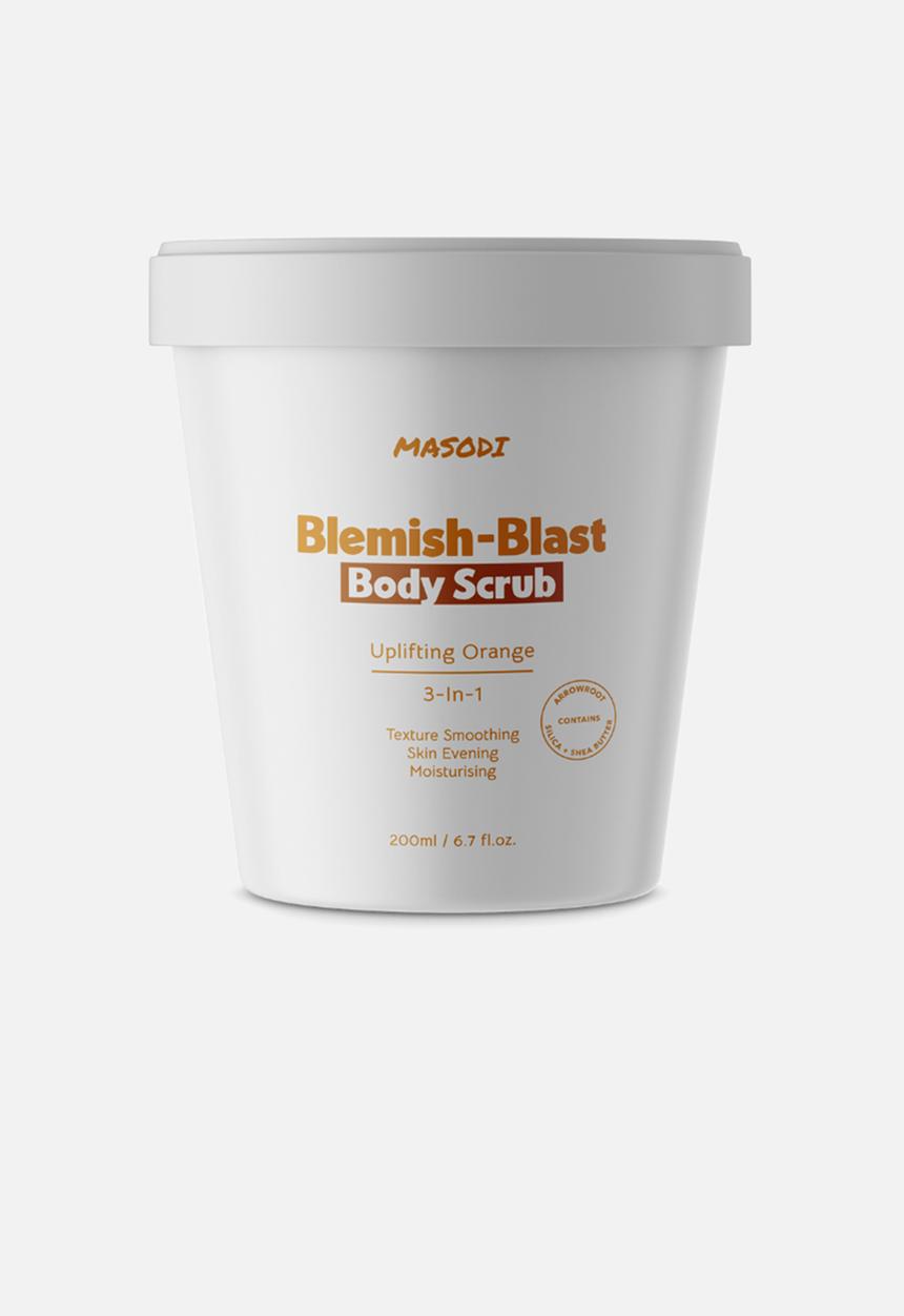 Masodi - Blemish-Blast Body Scrub: Uplifting Orange