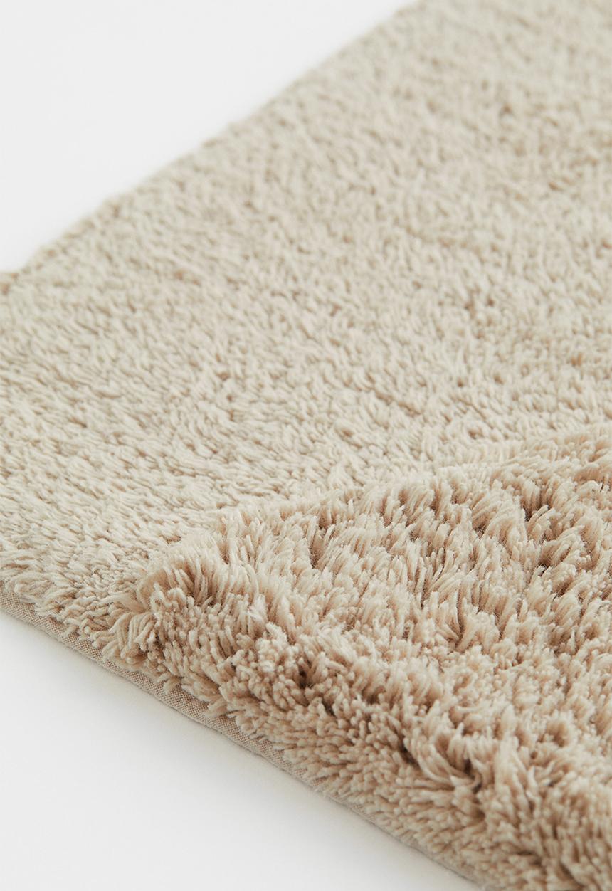 H&M - Tufted bath mat - light beige