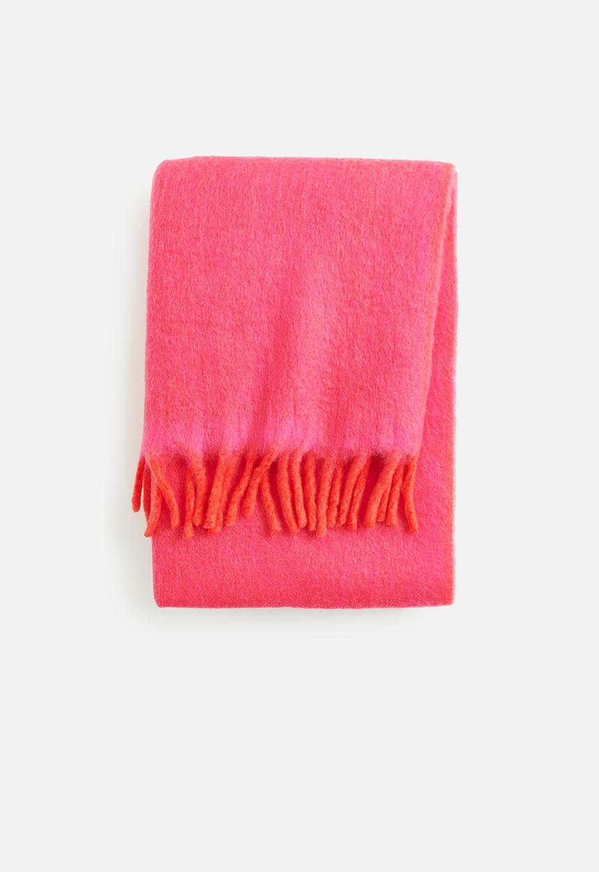 H&M - Wool-blend blanket - cerise