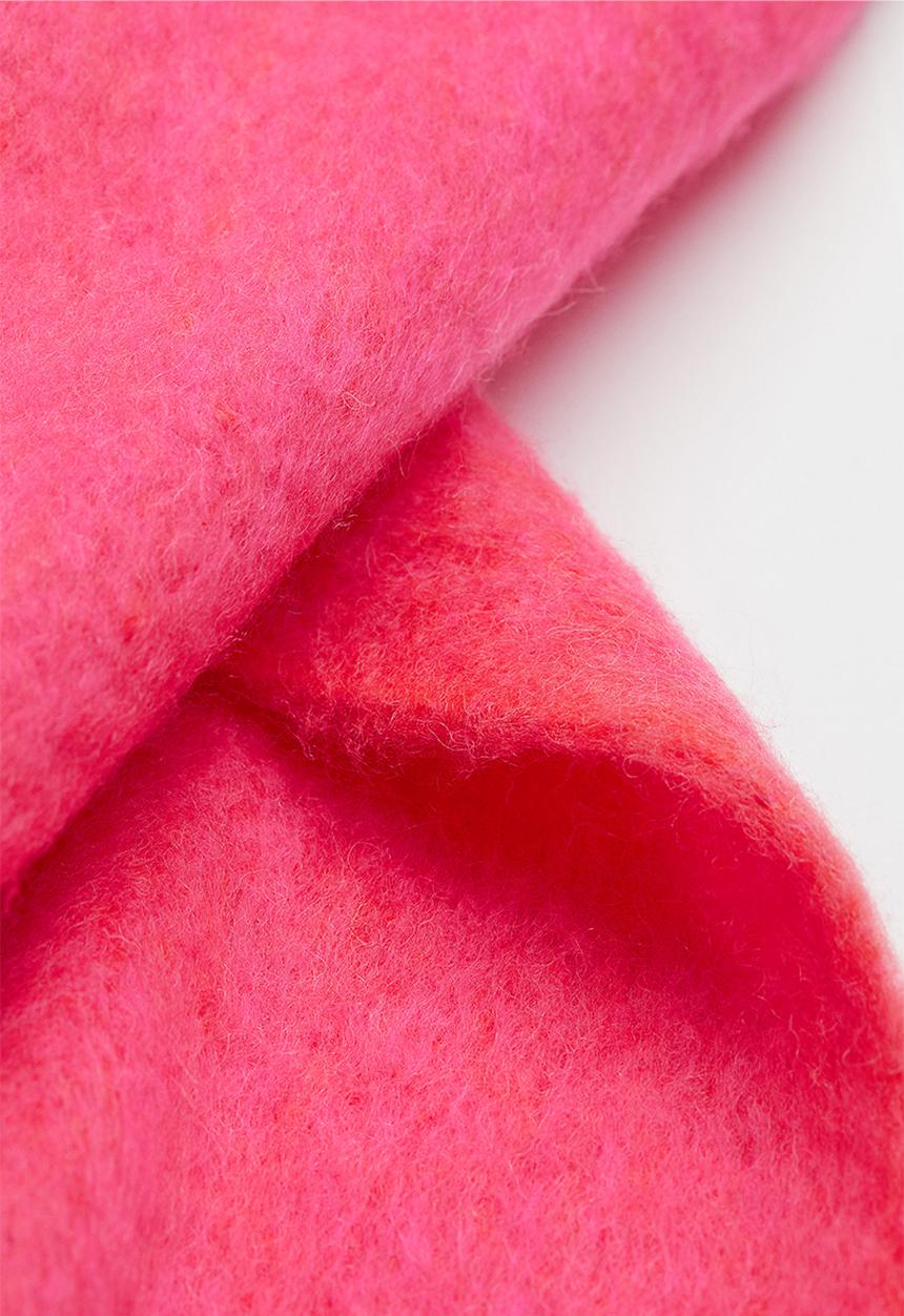 H&M - Wool-blend blanket - cerise