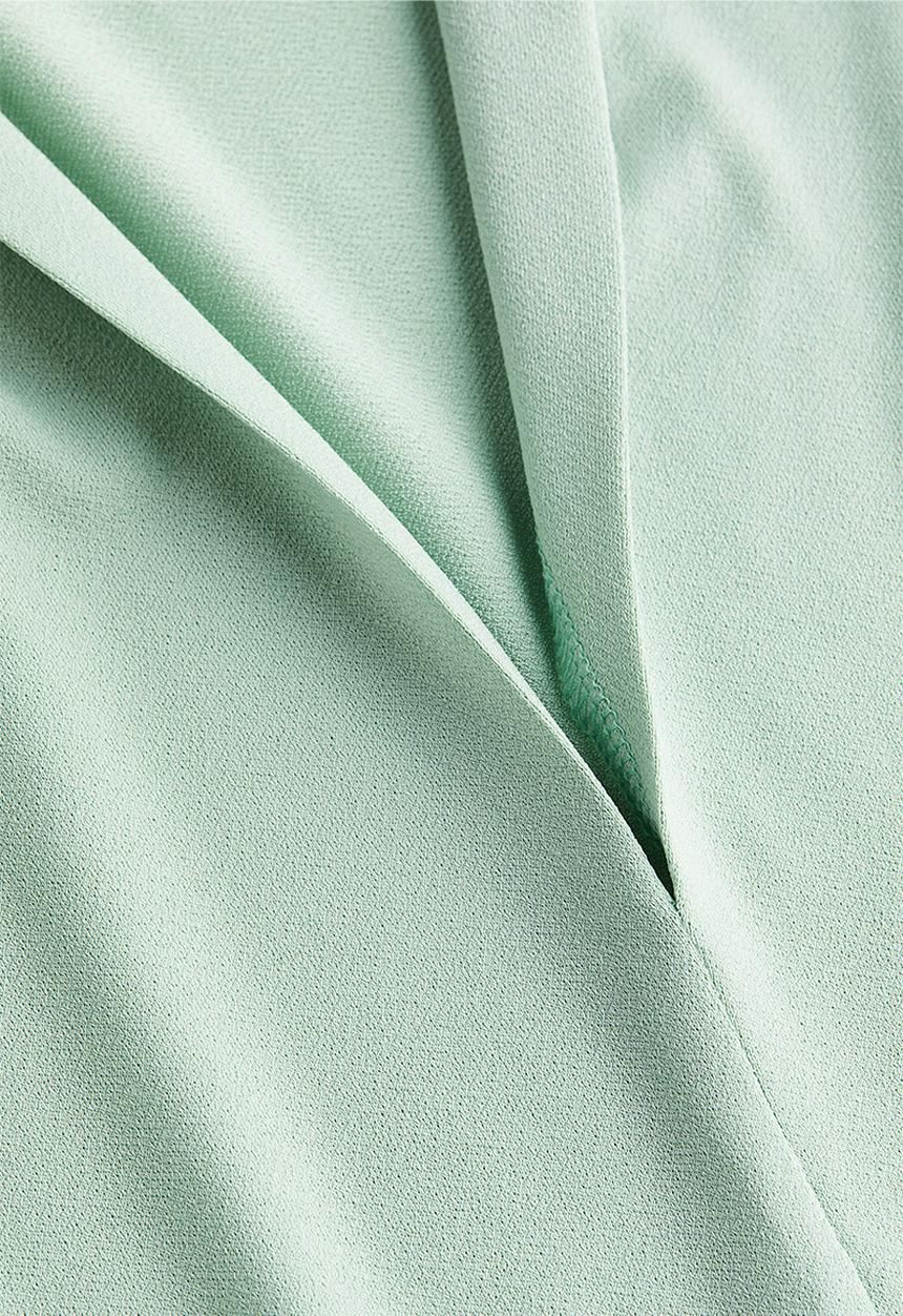 H&M - V-neck top - light green 