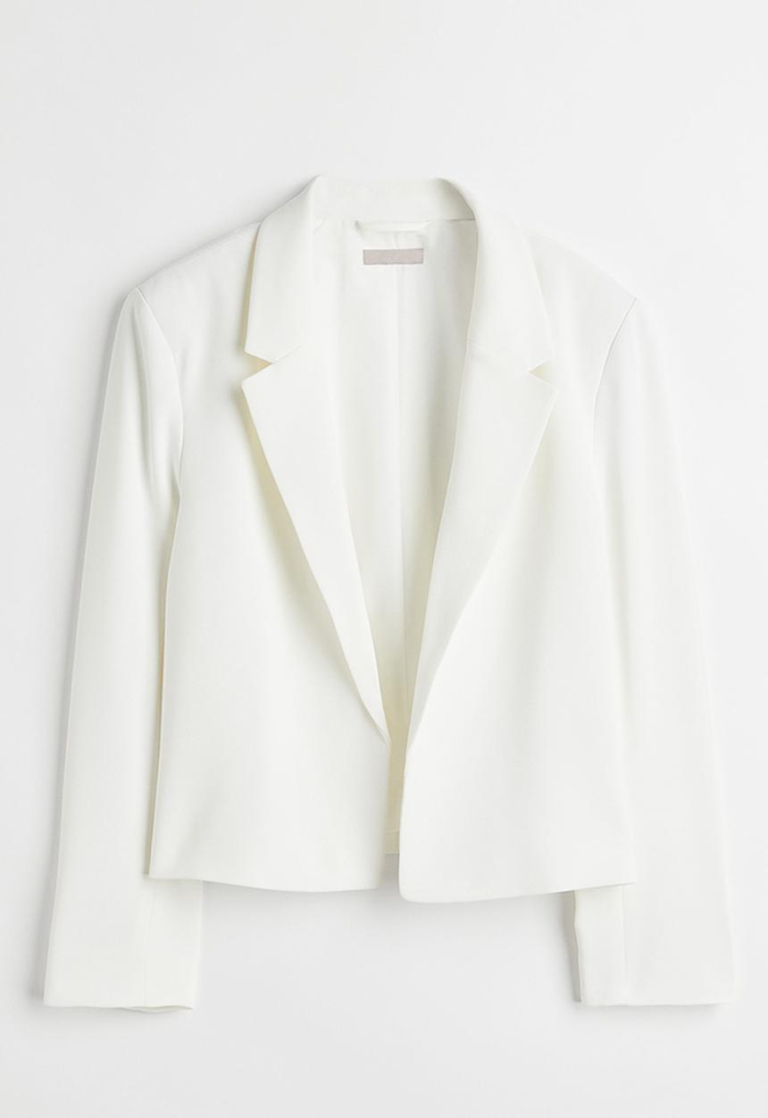 H&M - Short jacket - white