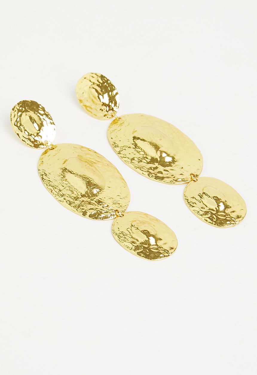 Superbalist - Harley statement earrings - gold