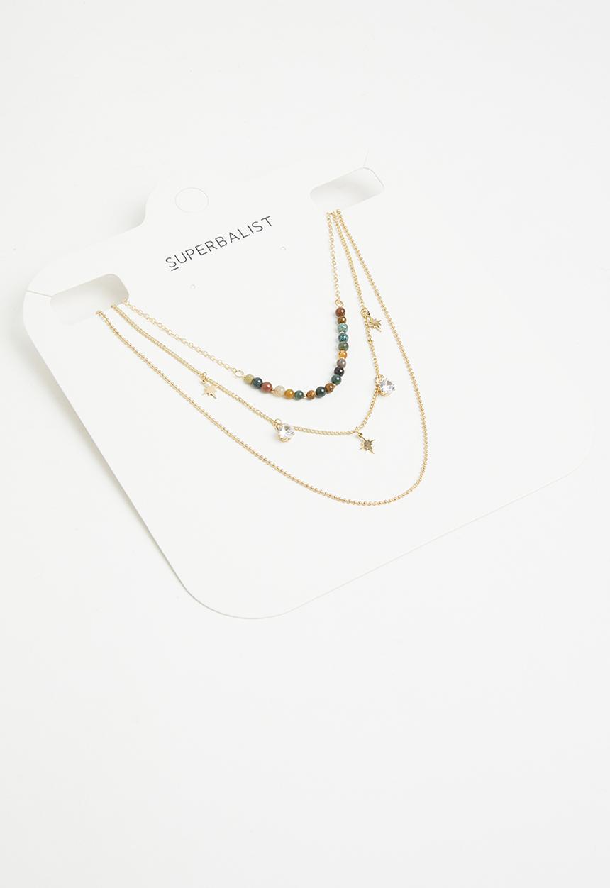 Superbalist - Demi layered necklace - gold