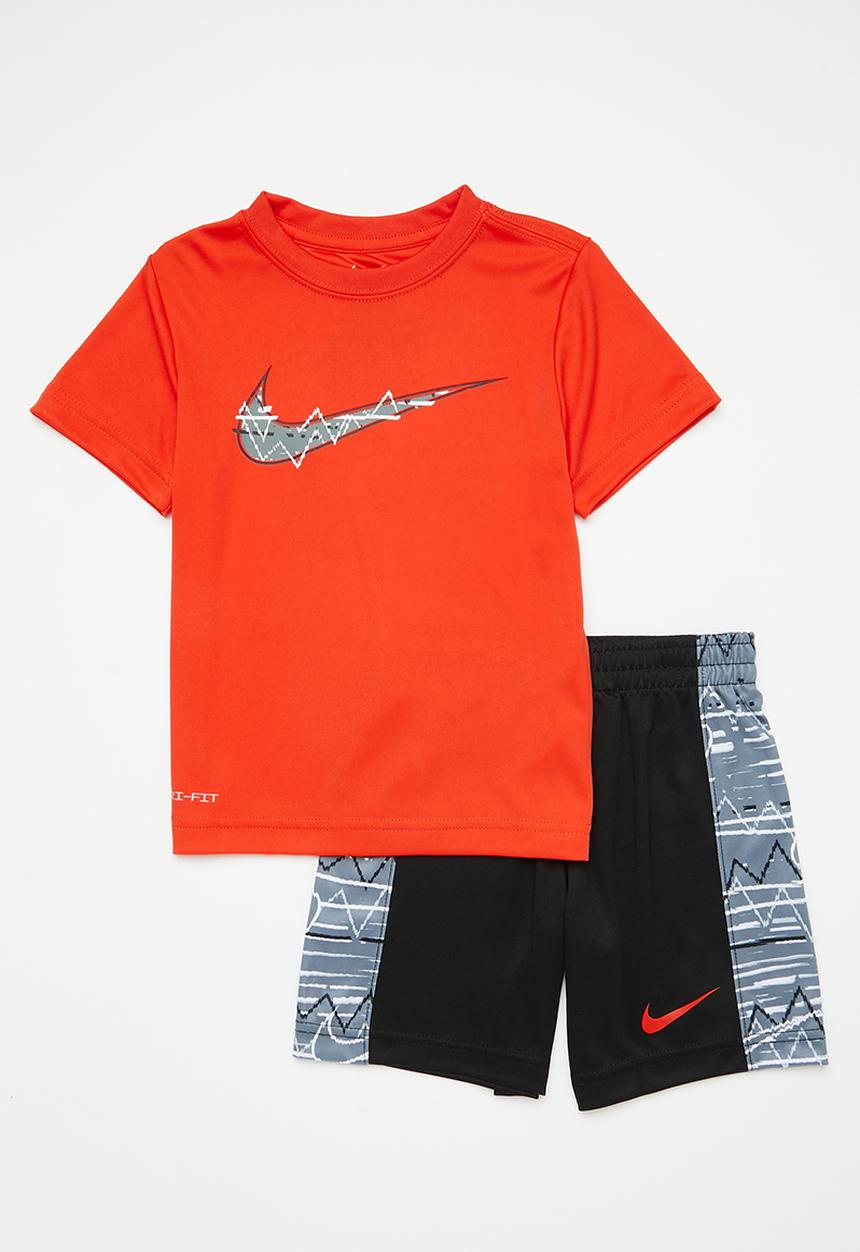 Nike - Nkb b nk dri-fit be real short - black & red