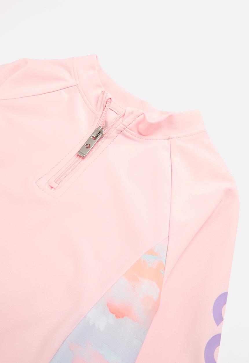Converse - 2 pack rash guard - sunrise pink