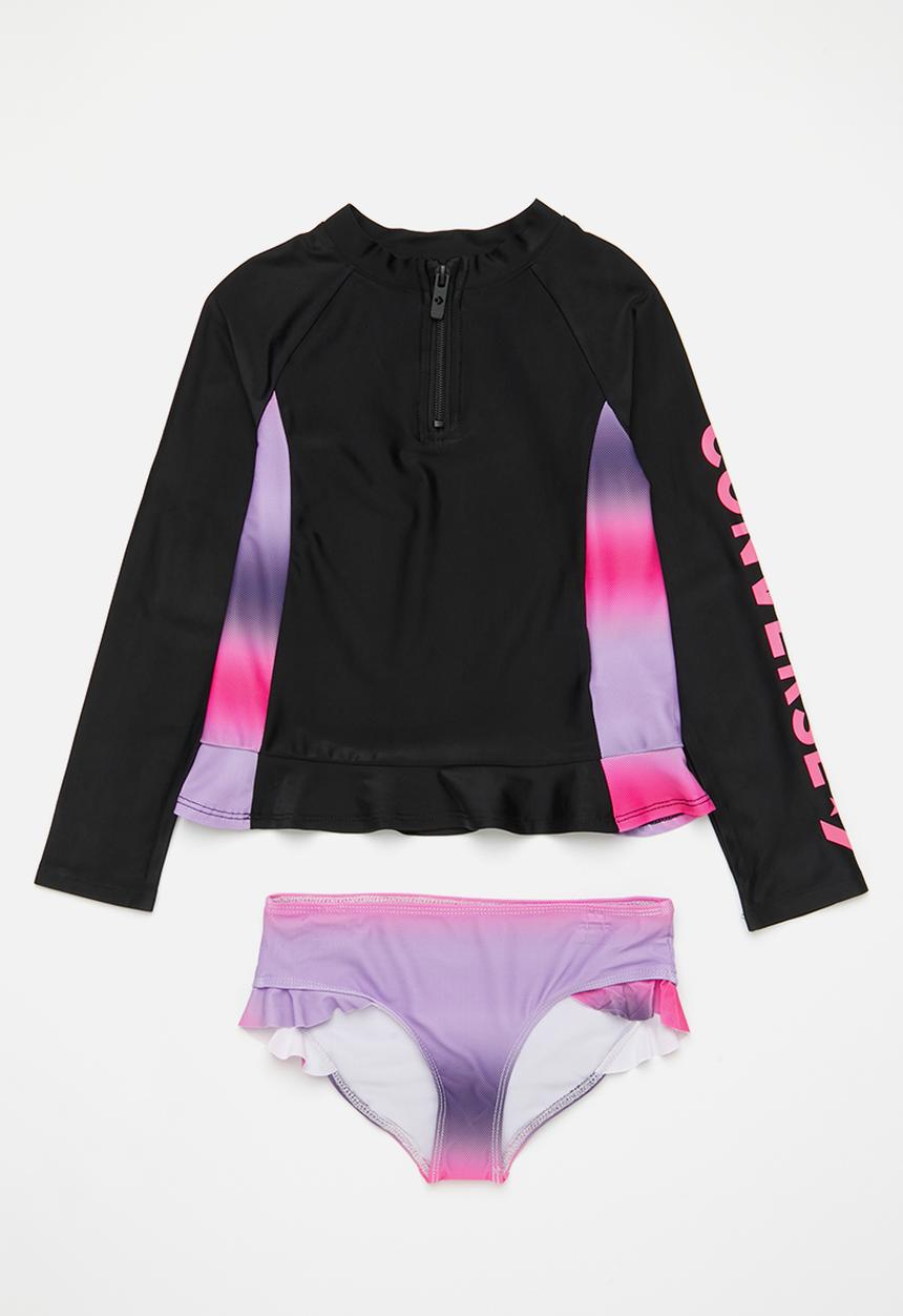 Converse - 2 pack rash guard - comic purple