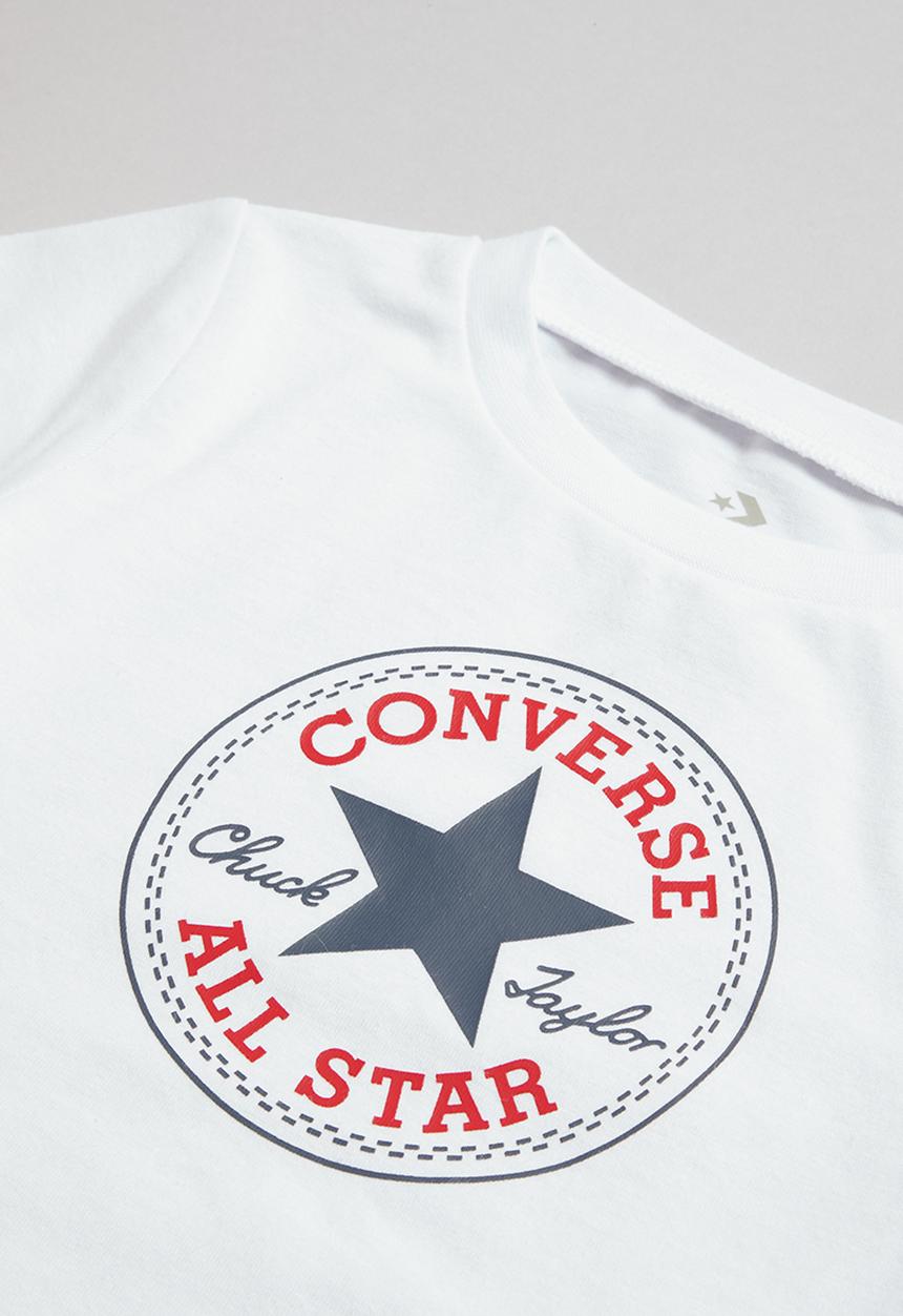 Converse - Core short sleeve tee & ft set - converse navy