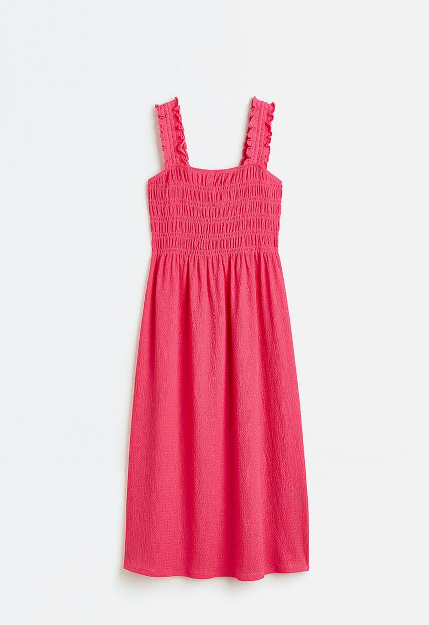 H&M - Smocked dress - pink