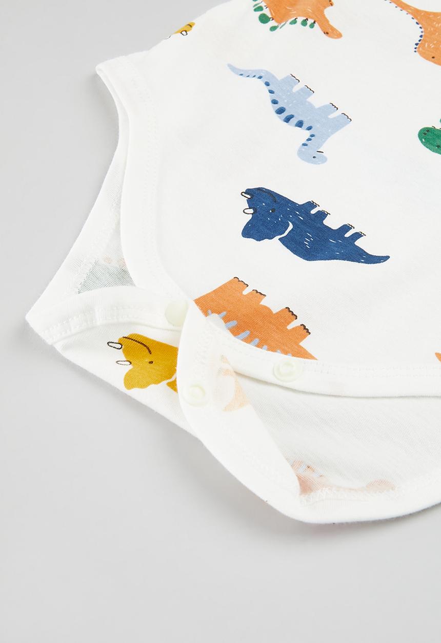 Pop Candy - Printed bodyvest - white multi