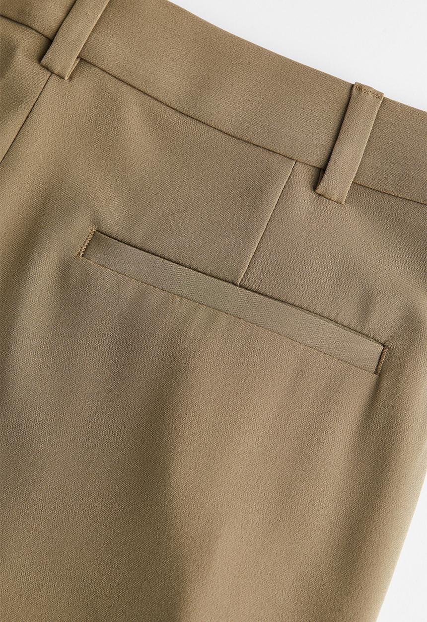 H&M - Straight trousers - dark beige