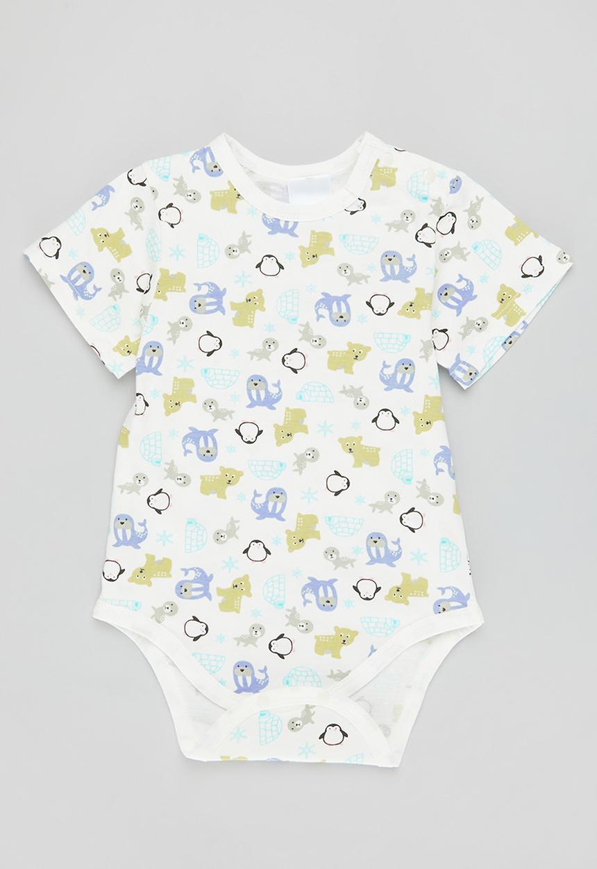 Pop Candy - Printed bodyvest - white