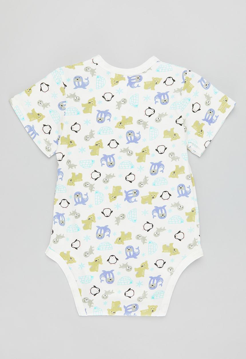 Pop Candy - Printed bodyvest - white