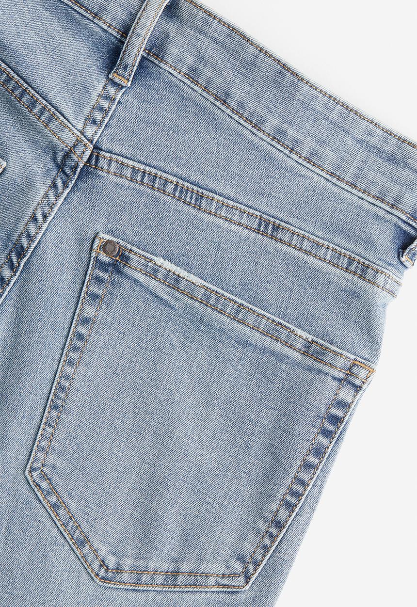 H&M - Ultra high ankle jeggings - light denim blue