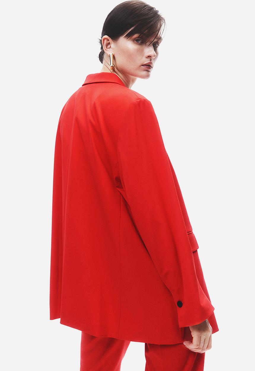 H&M - Single-breasted jacket - red