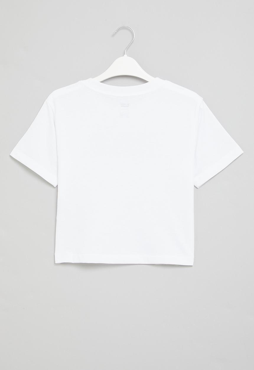 Levi’s® - Lvg light bright cropped top - white