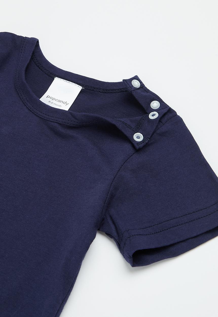 Pop Candy - Baby romper - navy