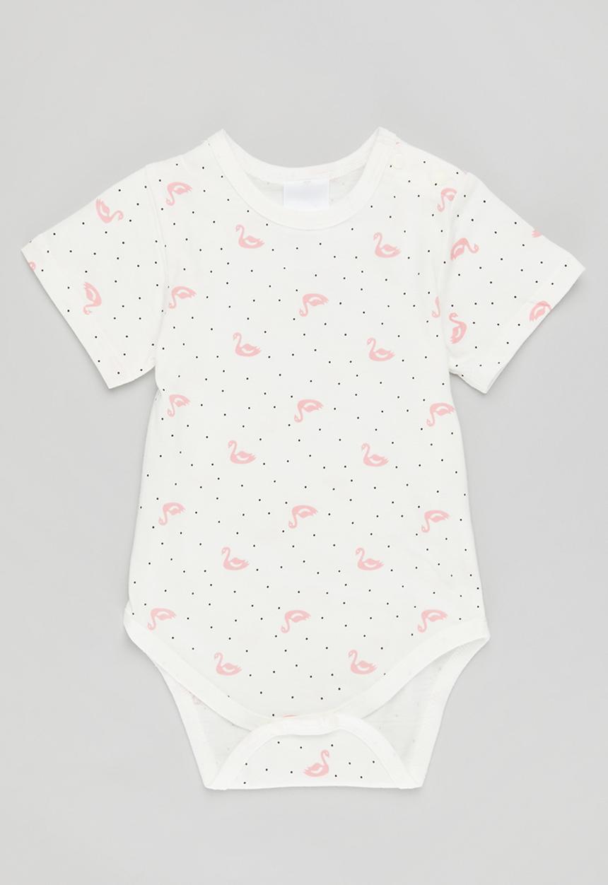 Pop Candy - Printed bodyvests -white and pink