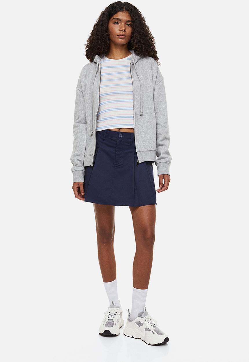 H&M - Printed vest top - white & striped