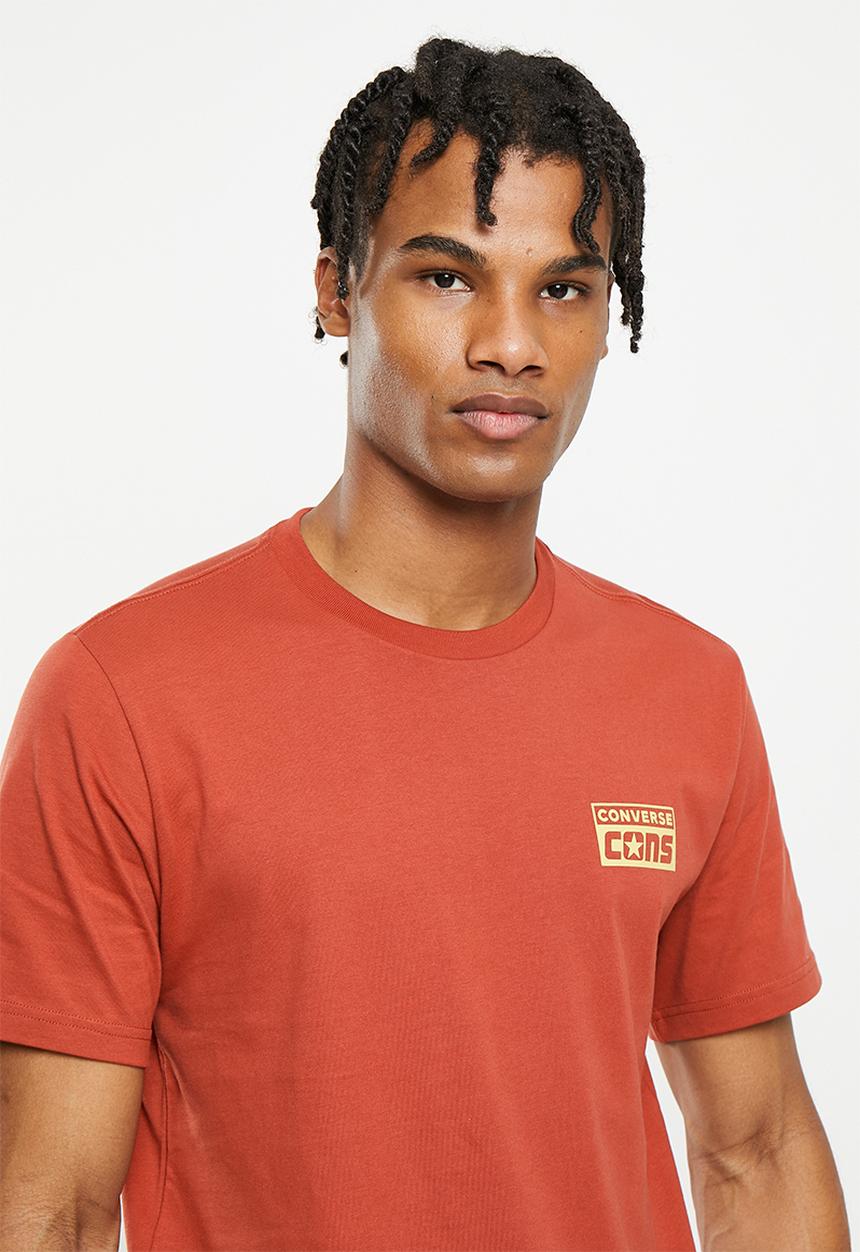 Converse - Converse cons graphic tee - brown