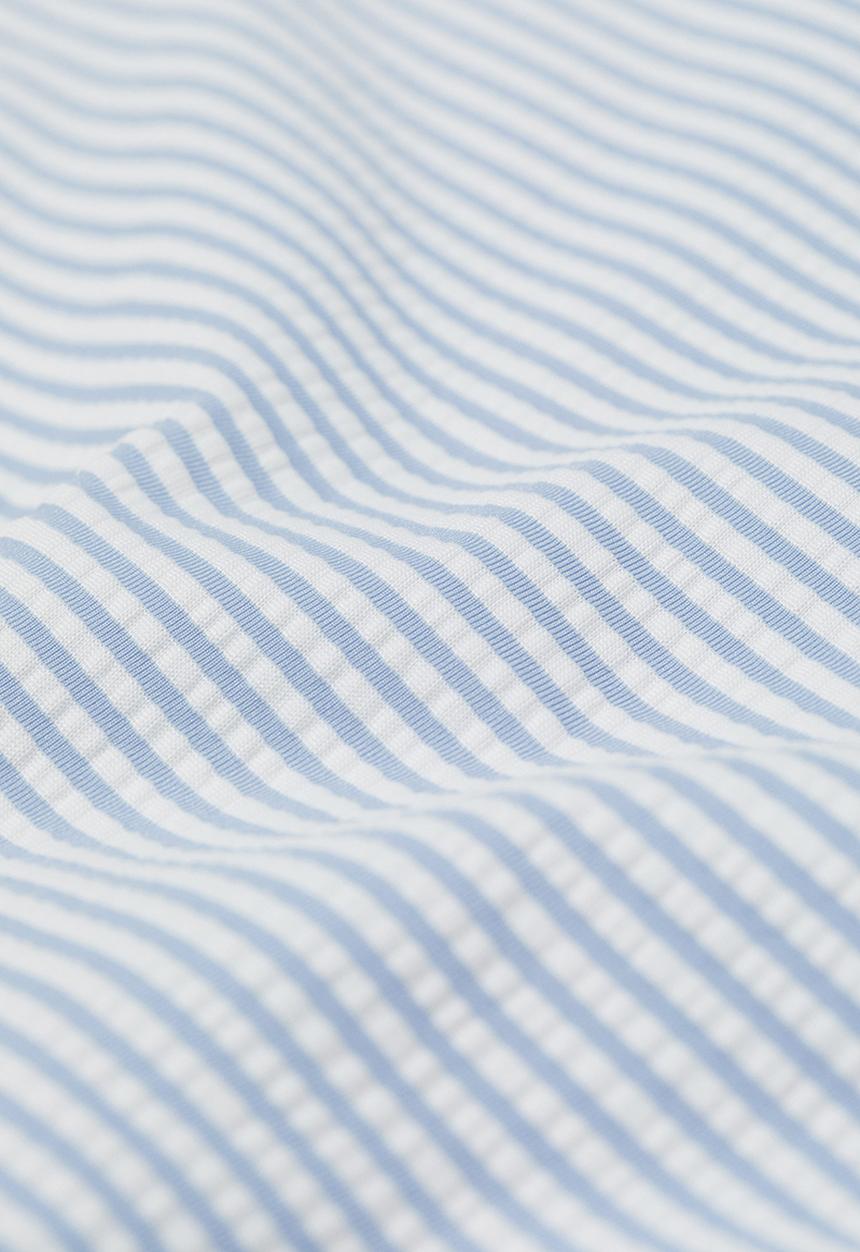 H&M - Bikini bottoms - light blue/white striped
