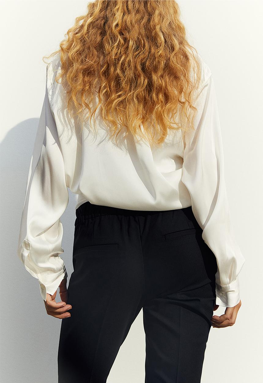 H&M - Mama tailored trousers - black