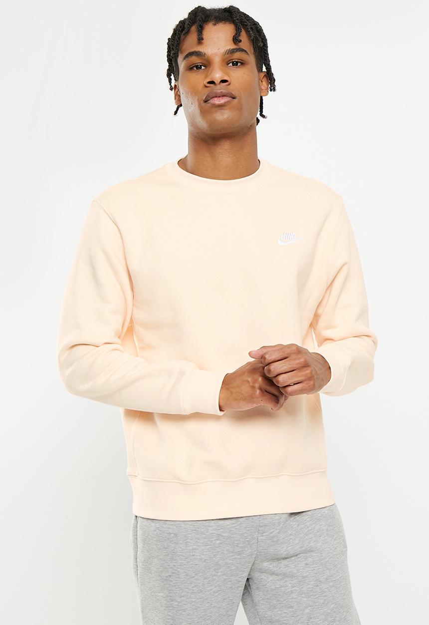Nike - NSW Club crew bb sweatshirt - peach 