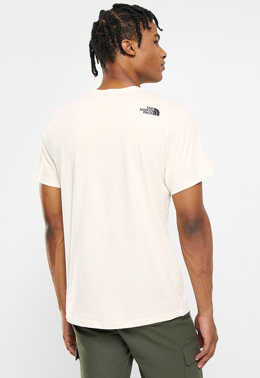 The North Face - M short sleeve ho easy tee - eu - gardenia white