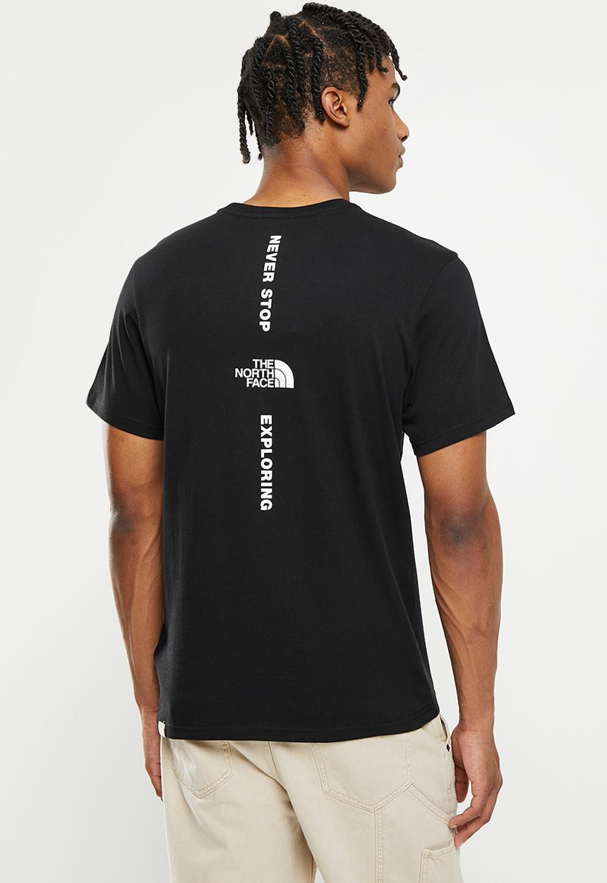 The North Face - M vertical tee - black 