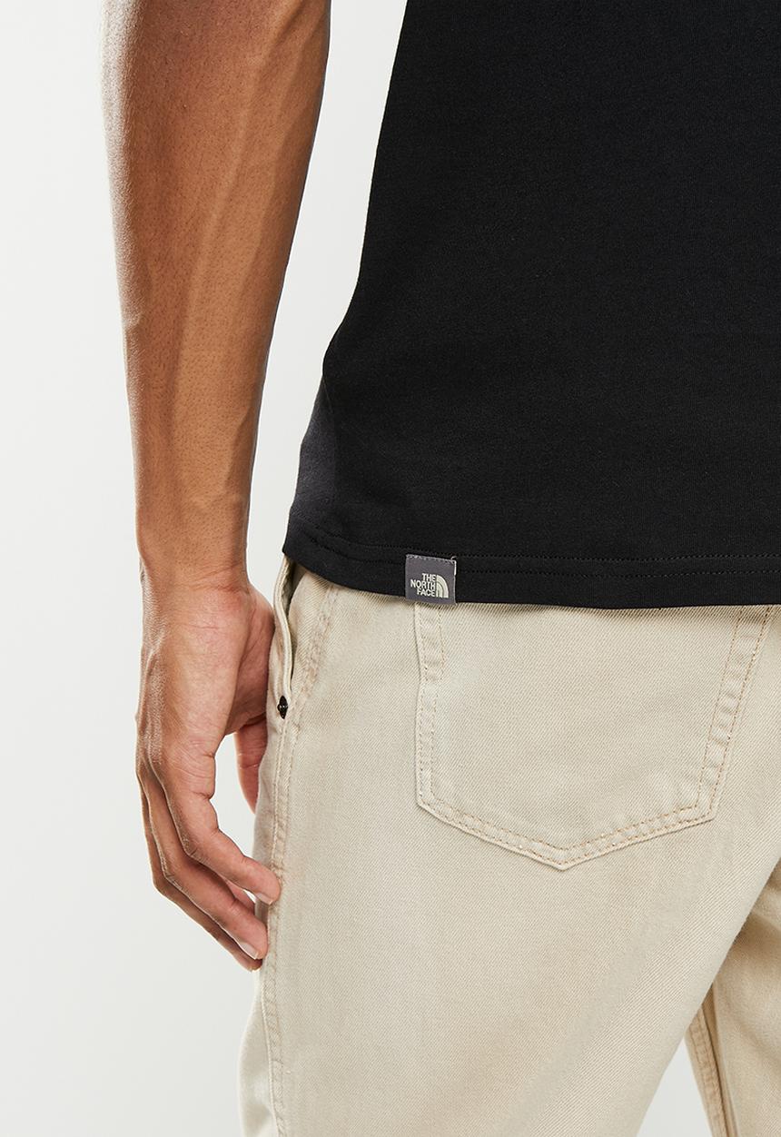 The North Face - M vertical tee - black 