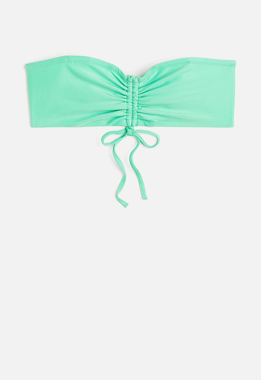 H&M - Bandeau bikini top - bright green 