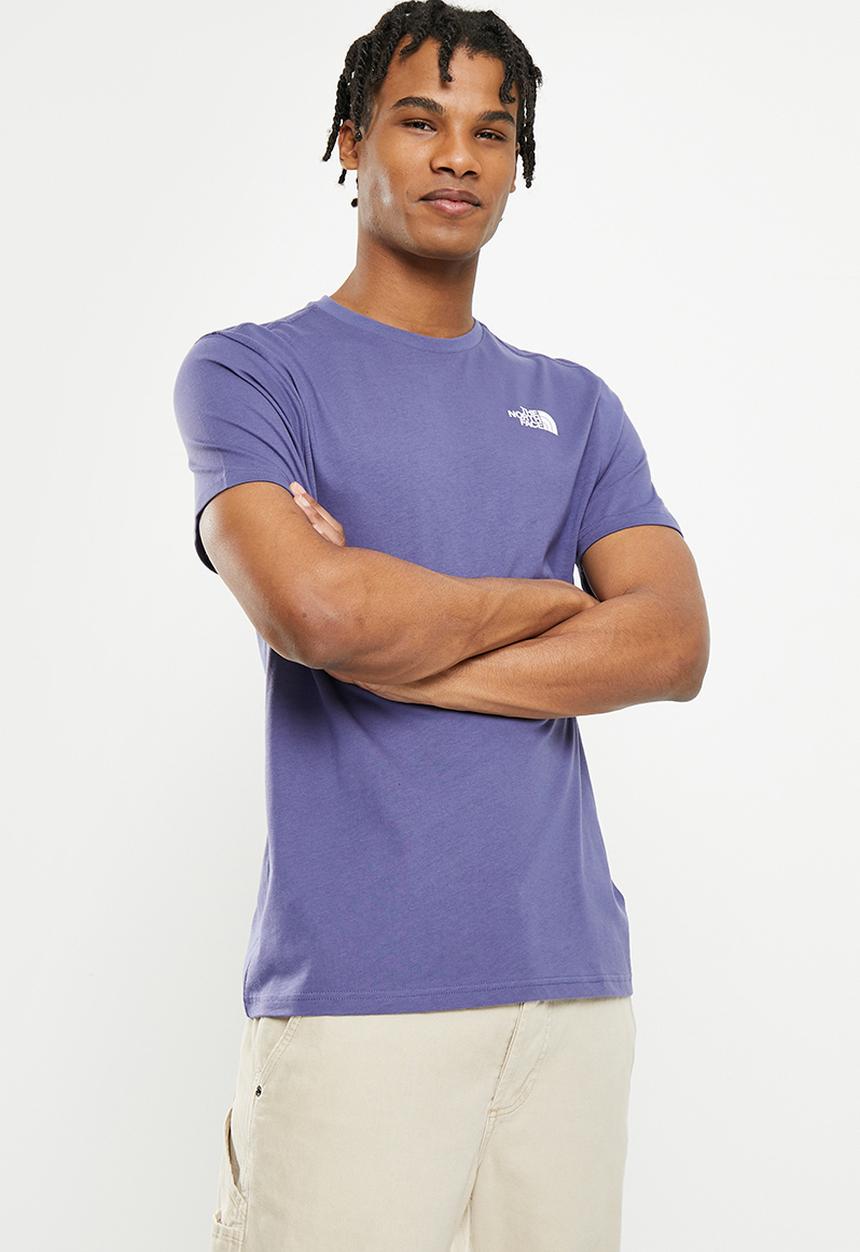 The North Face - M short sleeve redbox tee  - eu - cave blue