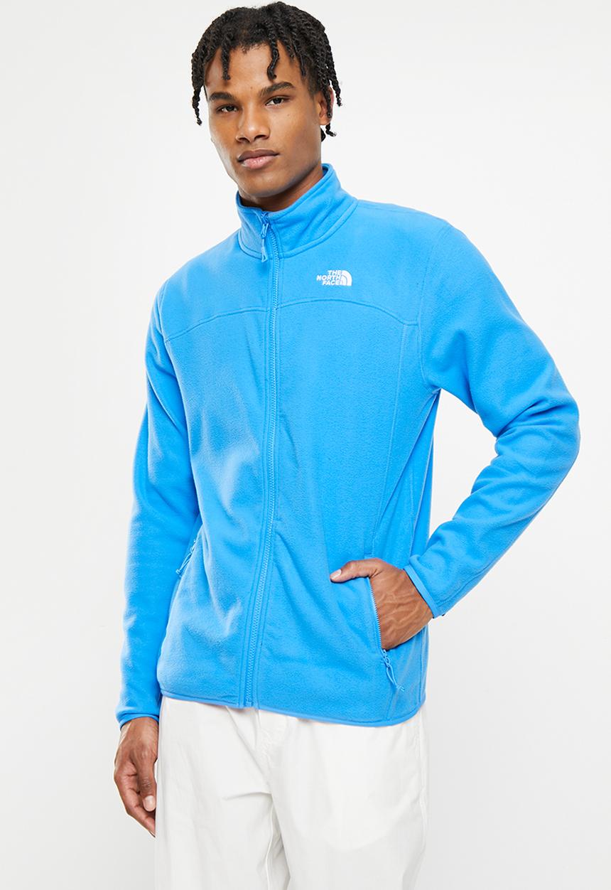 The North Face - M 100 glacier full zip - eu - super sonic blue