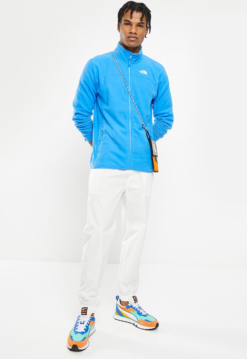 The North Face - M 100 glacier full zip - eu - super sonic blue