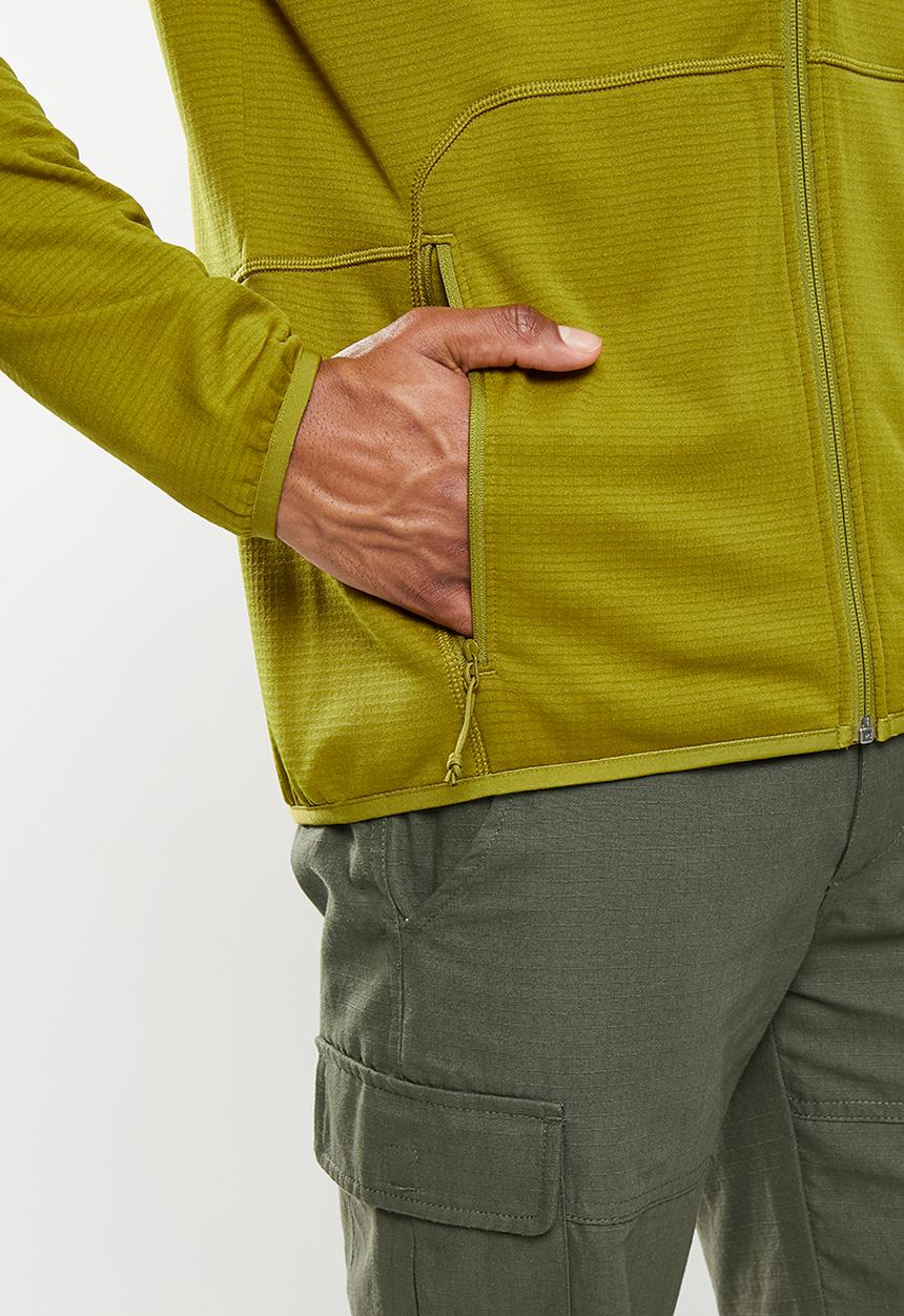 The North Face - M quest fz jacket - eu - sulphur moss