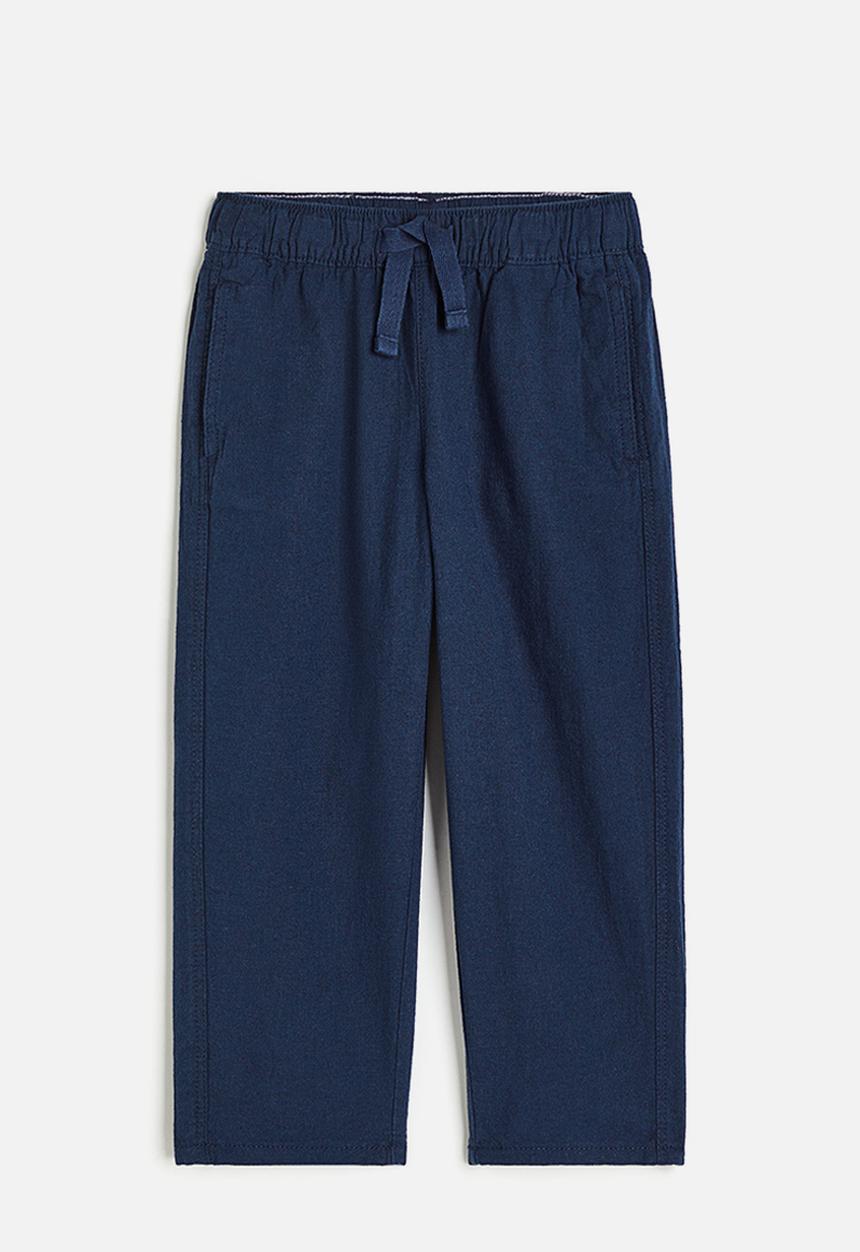 H&M - Loose fit joggers - navy blue