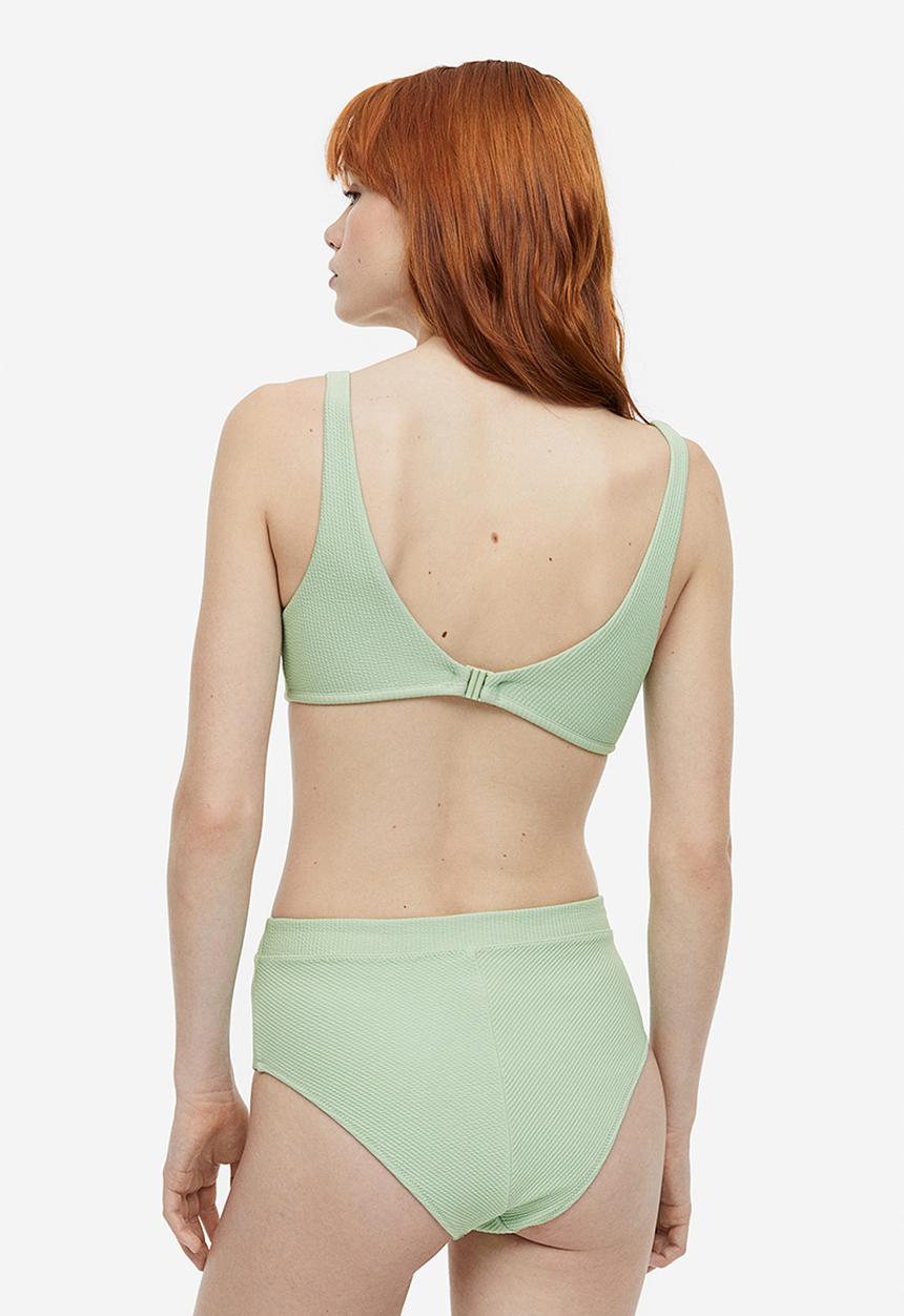 H&M - Brazilian bikini bottoms - light green
