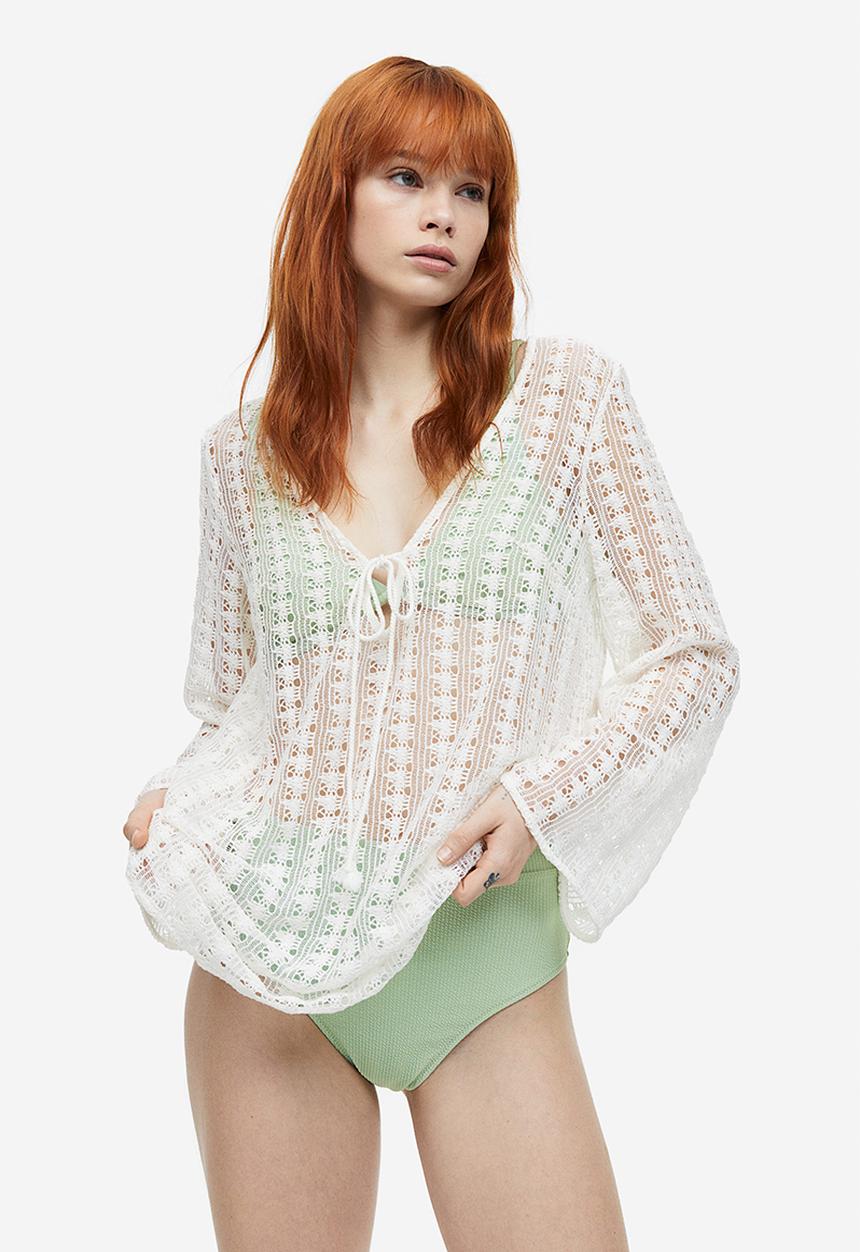H&M - Brazilian bikini bottoms - light green