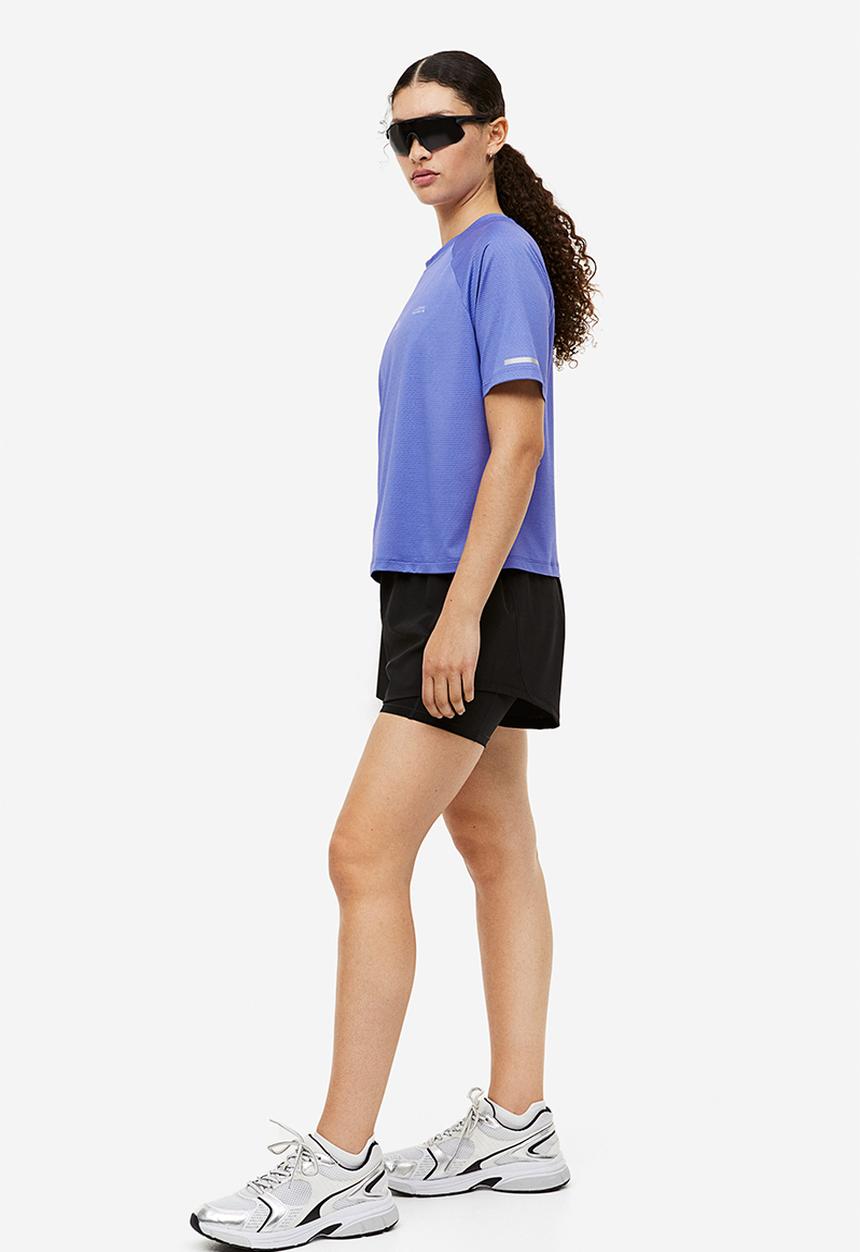 H&M - Drymove™ sports top - lavender blue