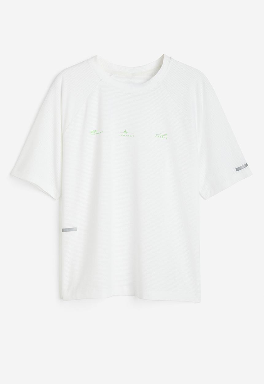 H&M - Drymove™ sports top - white