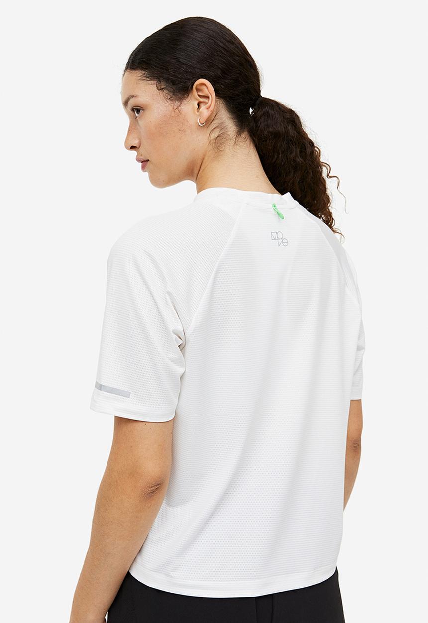 H&M - Drymove™ sports top - white
