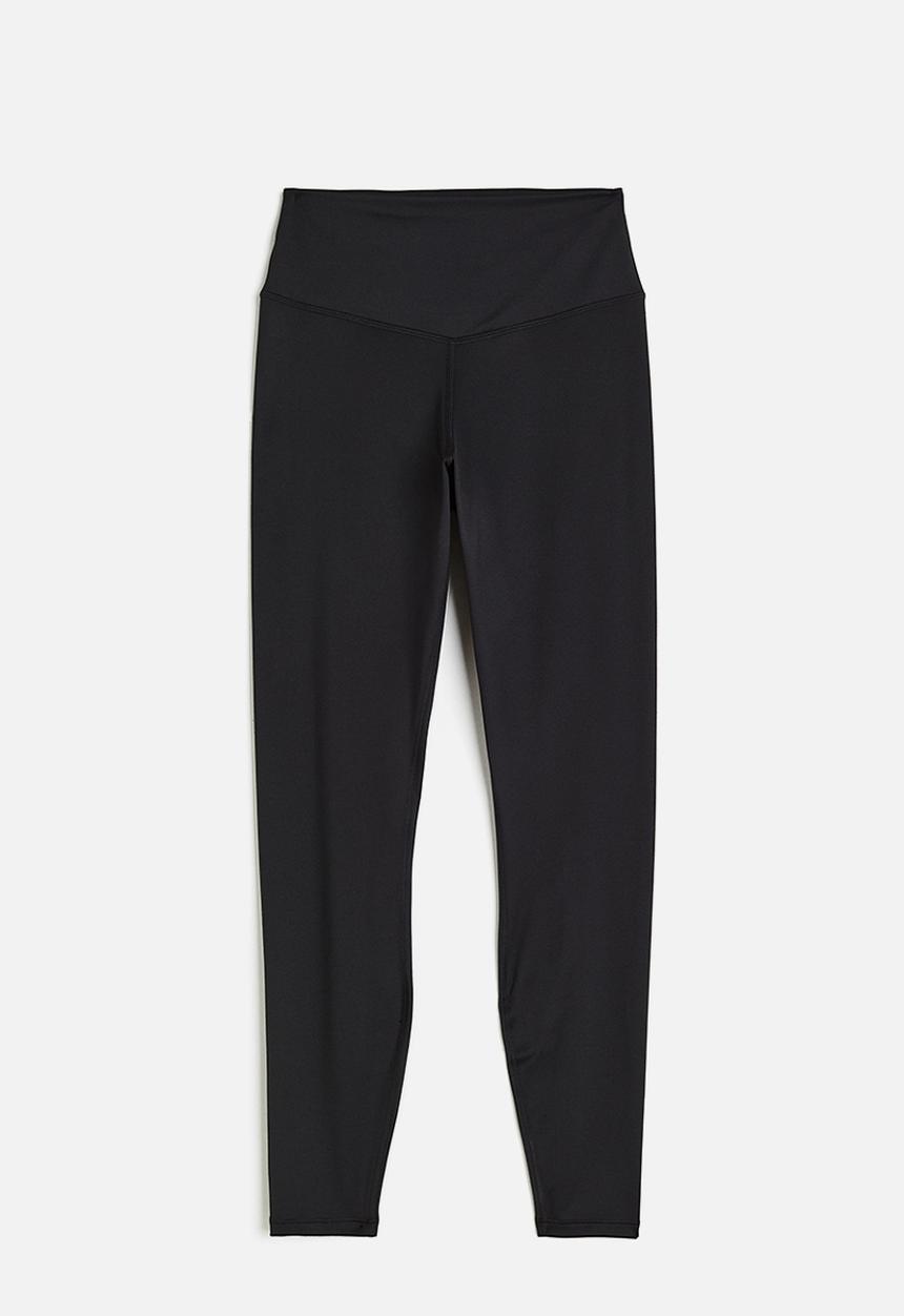 H&M - Softmove™ sports tights - black