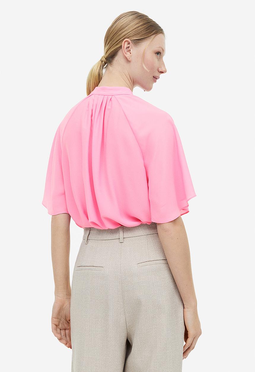 H&M - Chiffon blouse - pink