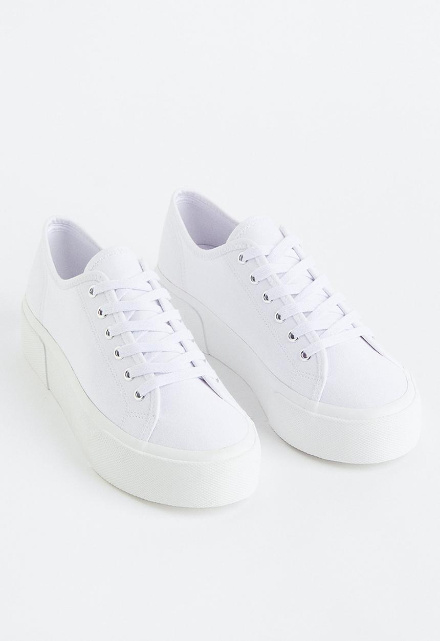H&M - Platform trainers - white