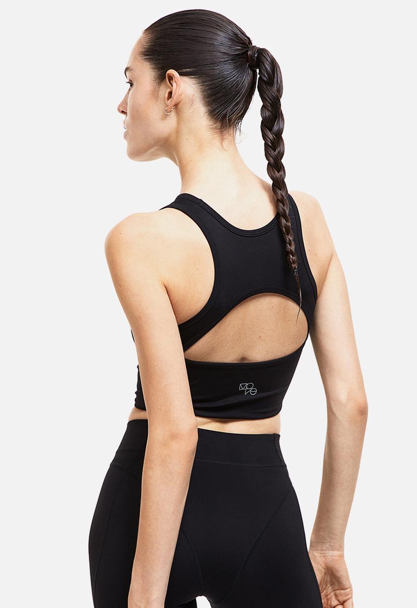H&M - Drymove™ medium support sports bra - black