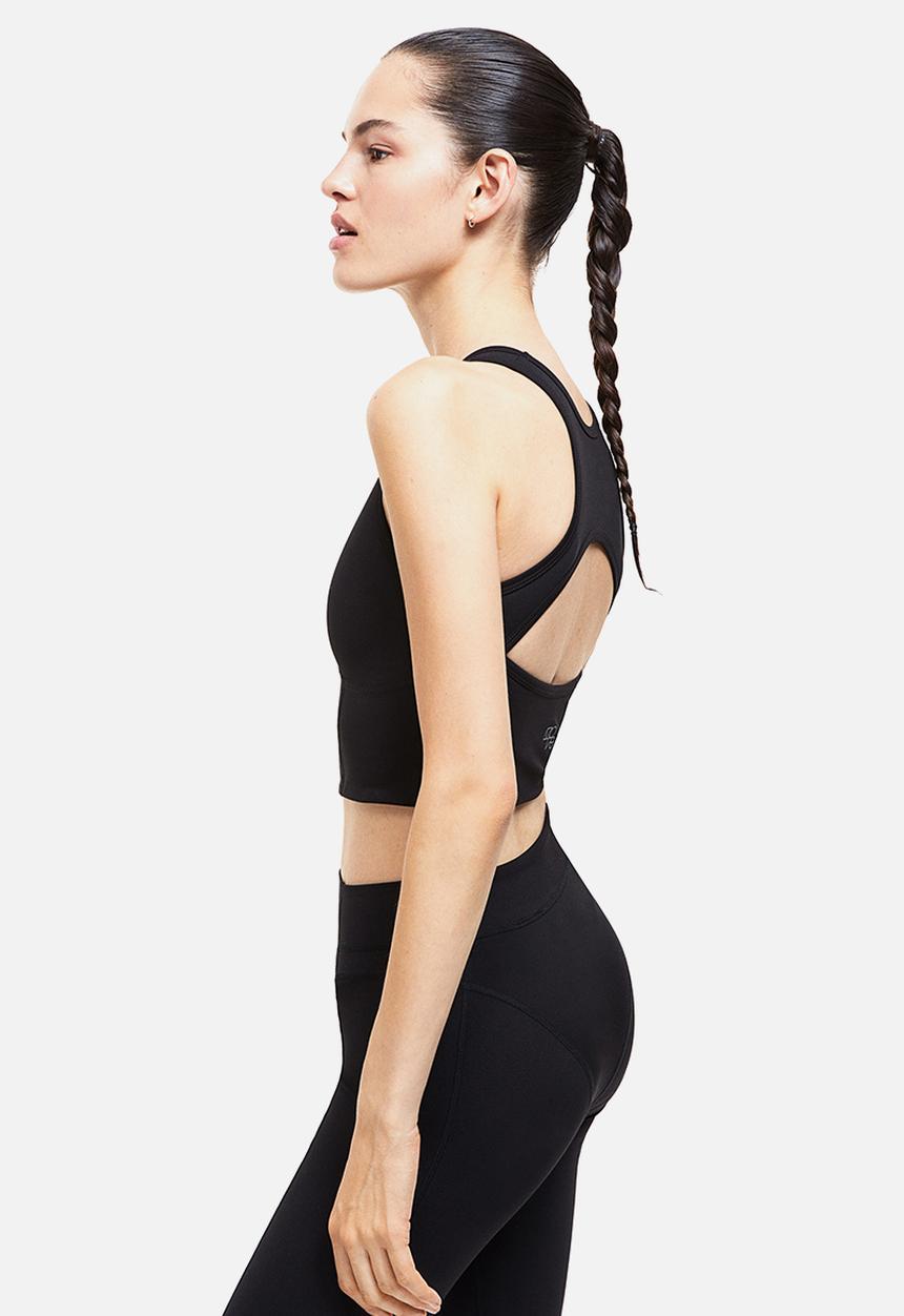H&M - Drymove™ medium support sports bra - black