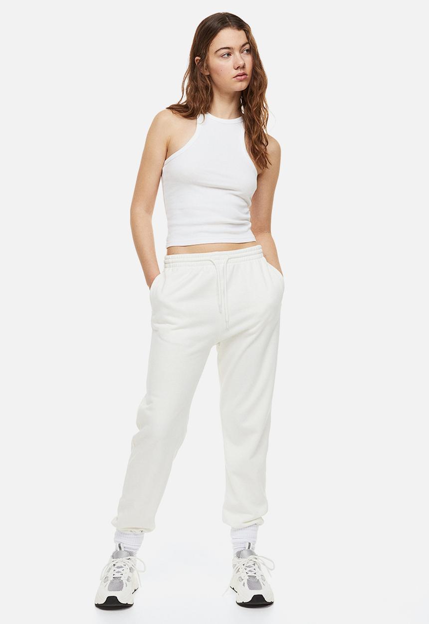 H&M - Cropped vest top - white