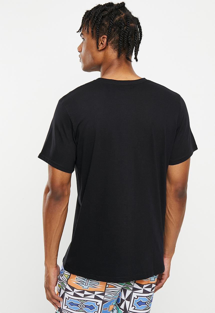 Holmes Bro's - Weekend bottle top tee - black