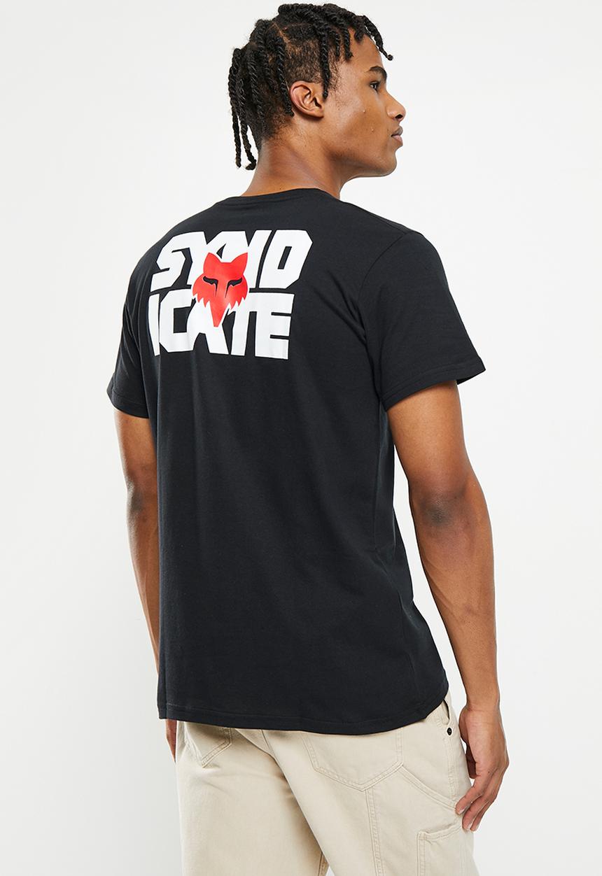 Fox - Syndicate tee - black